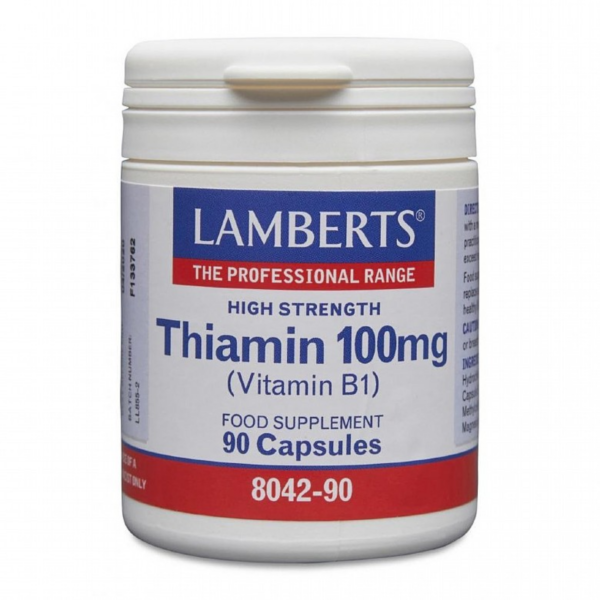 Lamberts Vitamin B1 - Thiamin 100mg 90's